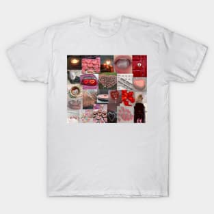 heart aesthetic collage T-Shirt